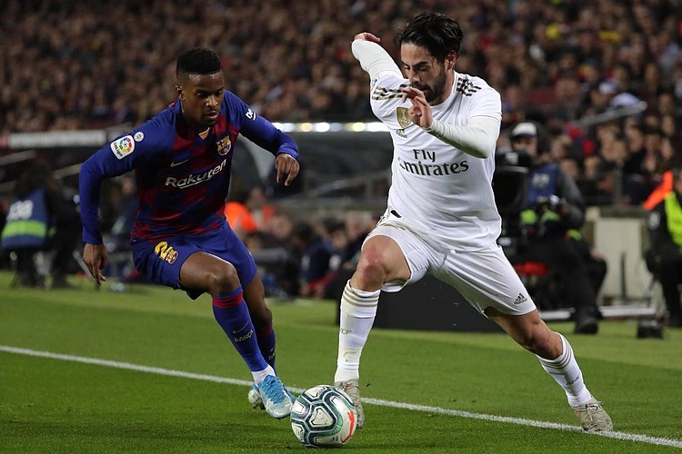 Real chia điểm với Barca