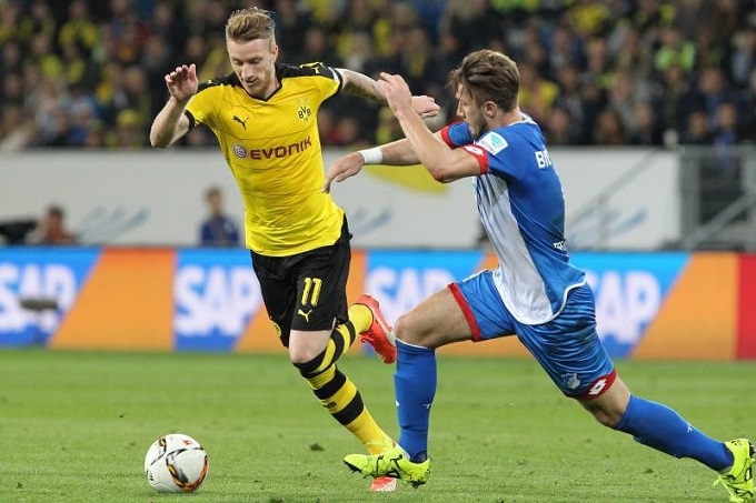 Xem trực tiếp Hoffenheim vs Dortmund ở đâu?