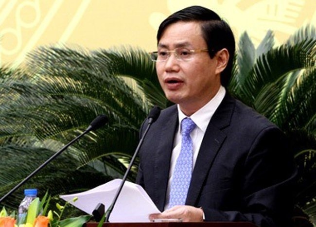 Chánh văn phòng Thành ủy Hà Nội bị bắt