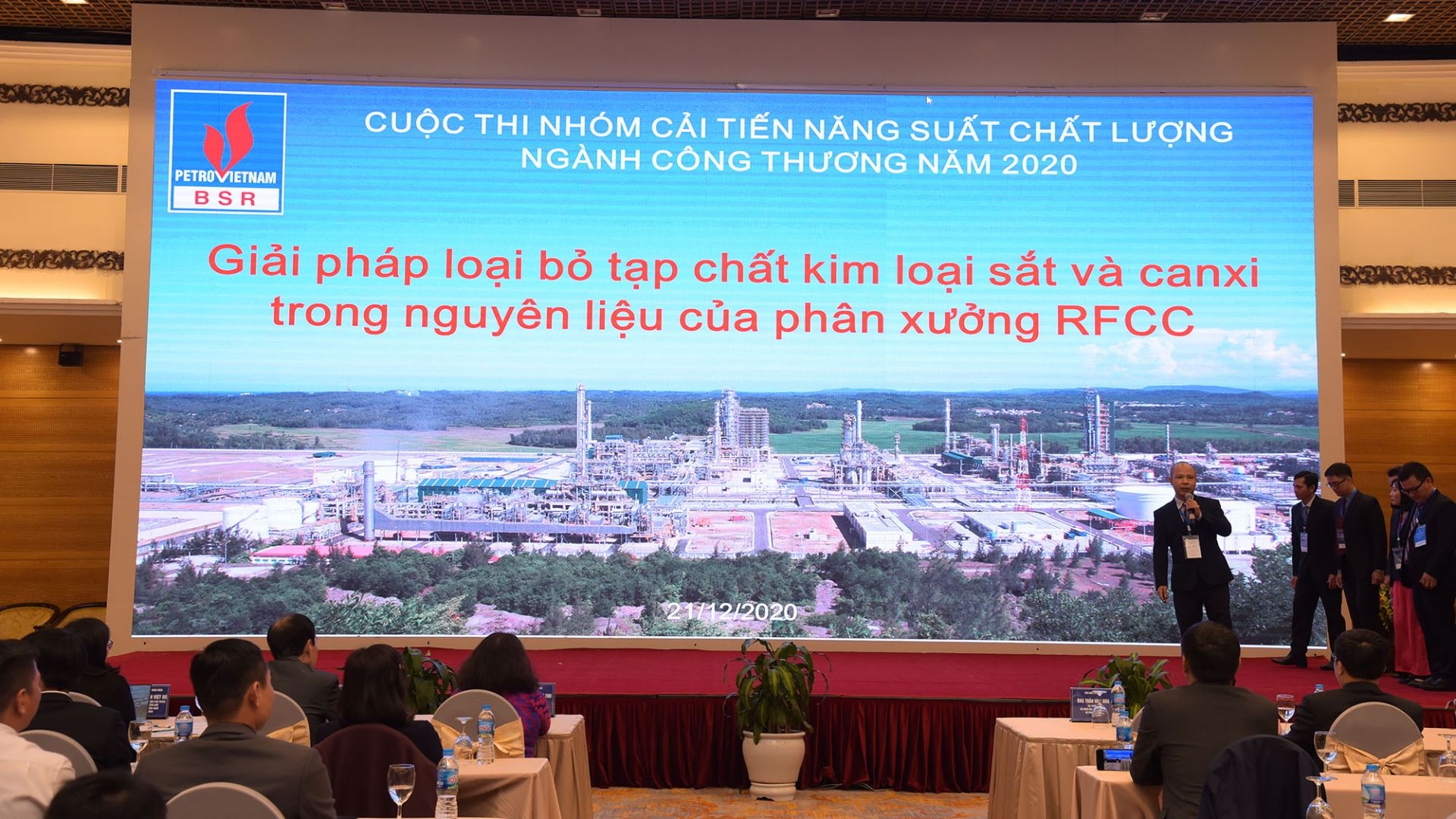 Giải pháp 130 tỷ đồng của BSR đạt giải Ba cuộc thi Năng suất chất lượng ngành Công Thương