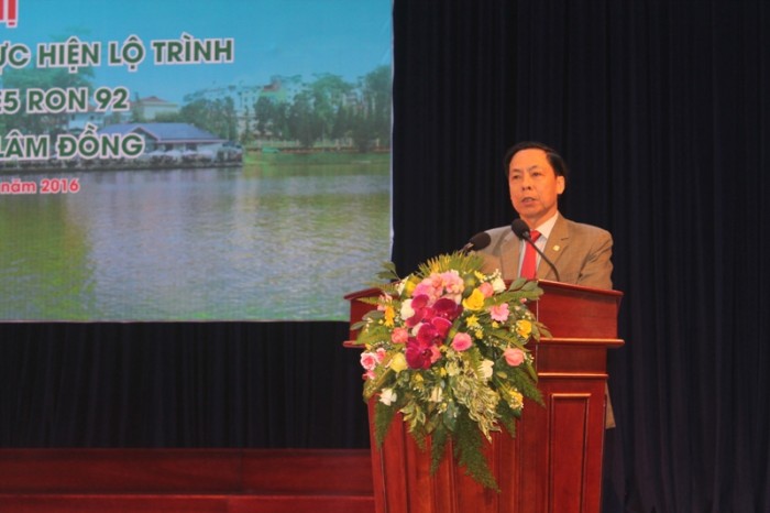 pvn to chuc hoi nghi phan phoi xang e5 tren dia ban tinh lam dong