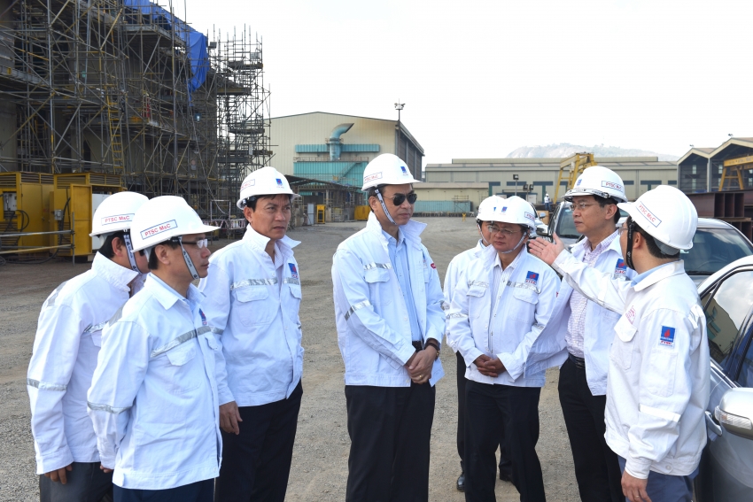 doan cong tac ban tuyen giao trung uong lam viec tai ptsc mc