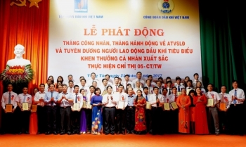 Lễ phát động Tháng Công nhân và tuyên dương Người lao động Dầu khí tiêu biểu