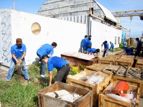 Tuổi trẻ Vietsovpetro tình nguyện vì môi trường