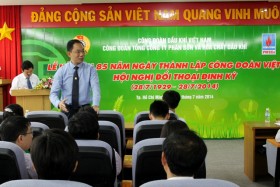 Công đoàn PVFCCo đối thoại định kỳ với người lao động