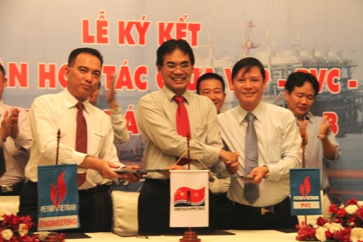 Vietsovpetro - PVC - PVE ký thỏa thuận hợp tác cho Dự án phát triển mỏ Lô B Vietsovpetro - PVC - PVE ký thỏa thuận hợp tác cho Dự án phát triển mỏ Lô B