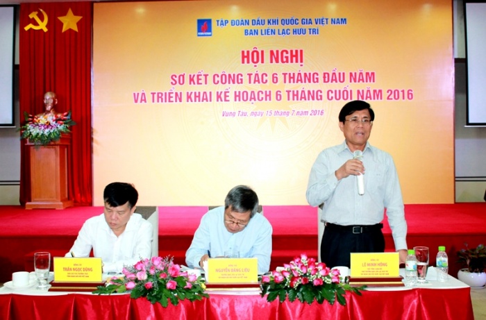 Ban Liên lạc hưu trí Tập đoàn sơ kết công tác 6 tháng đầu năm 2016 ban lien lac huu tri tap doan so ket cong tac 6 thang dau nam 2016