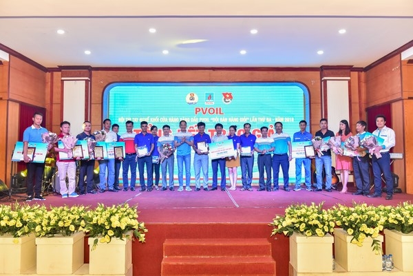 pvoil vung ang dat giai nhat hoi thi doi ban hang gioi nam 2018 khu vuc phia bac