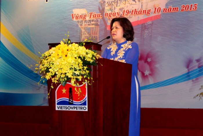 vietsovpetro tong ket phong trao gioi viec nuoc dam viec nha