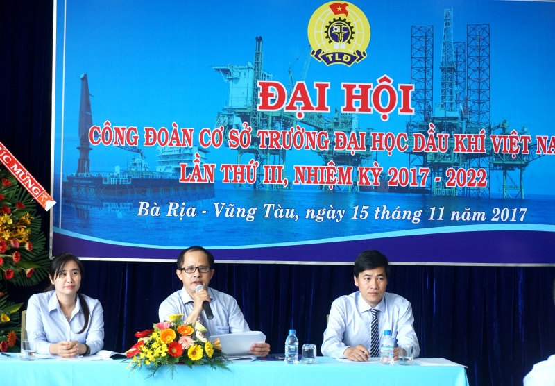 cong doan co so truong dai hoc dau khi to chuc thanh cong dai hoi lan thu 3