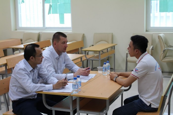 pvu to chuc thanh cong ngay hoi huong nghiep sv company day 2015
