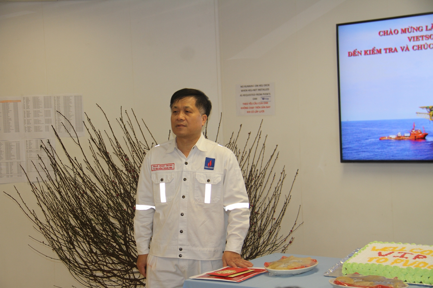 lanh dao pvn kiem tra cong tac chuan bi don dong dau dau tien tai mo ca tam