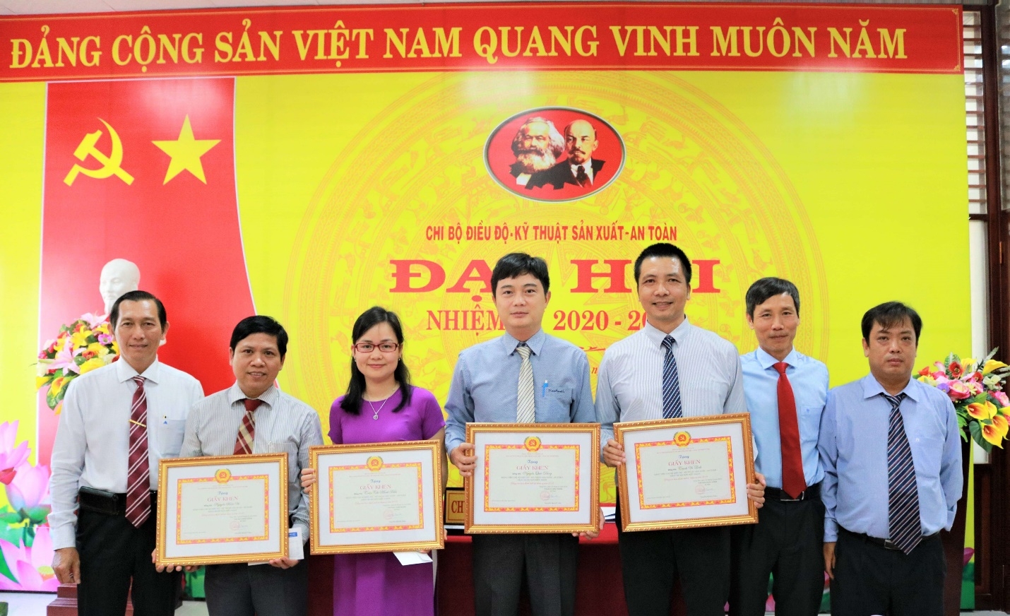 Vietsovpetro: Đại hội Chi bộ Điều độ - Kỹ thuật sản xuất - An toàn nhiệm kỳ 2020-2022