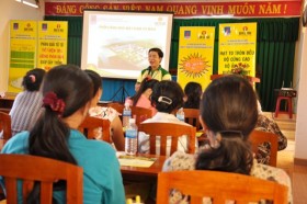 Đạm Cà Mau hỗ trợ kỹ thuật cho nông dân