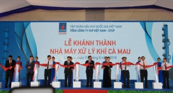 Khánh thành Nhà máy Xử lý Khí Cà Mau