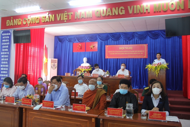 Đồng chí Lê Mạnh Hùng tiếp xúc với cử tri tại huyện U Minh và TP Cà Mau, tỉnh Cà Mau Đồng chí Lê Mạnh Hùng tiếp xúc cử tri tại huyện U Minh và TP Cà Mau, tỉnh Cà Mau