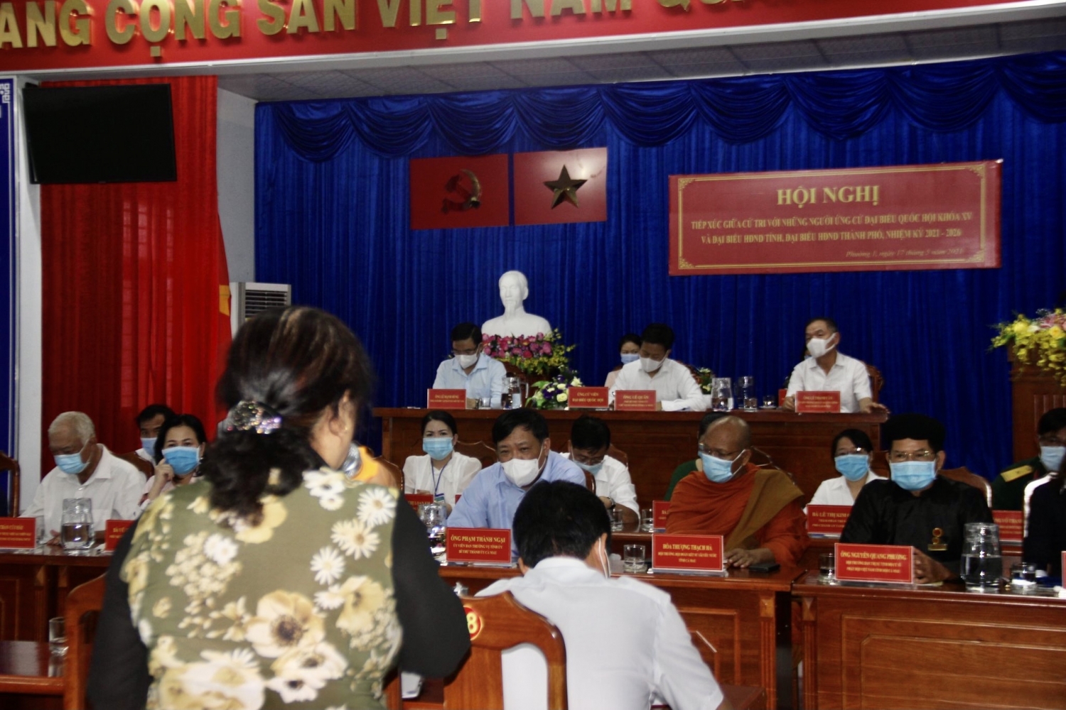 Đồng chí Lê Mạnh Hùng tiếp xúc cử tri tại huyện U Minh và TP Cà Mau, tỉnh Cà Mau