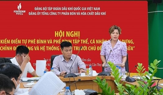 Đảng ủy PVFCCo triển khai đợt sinh hoạt chính trị "Tự soi - Tự sửa"