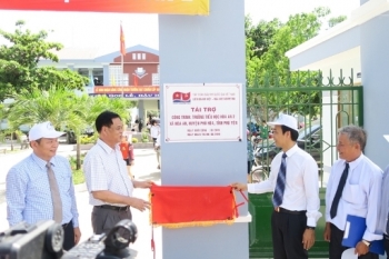 Vietsovpetro tổ chức lễ khánh thành và gắn biển công trình trường học tại Phú Yên