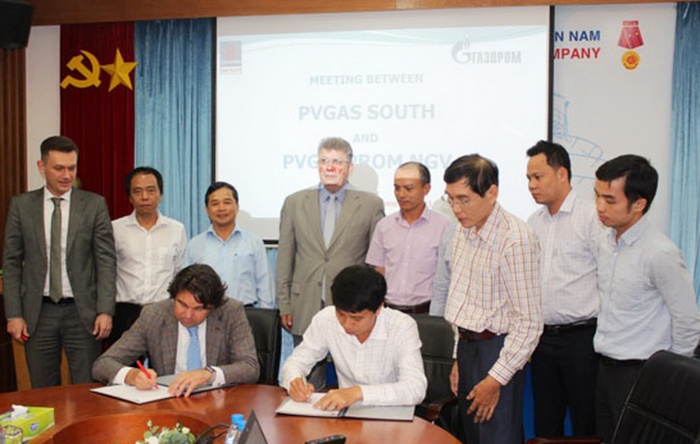 pv gas south va pvgazprom ngv hop tac tang cuong su dung khi thien nhien