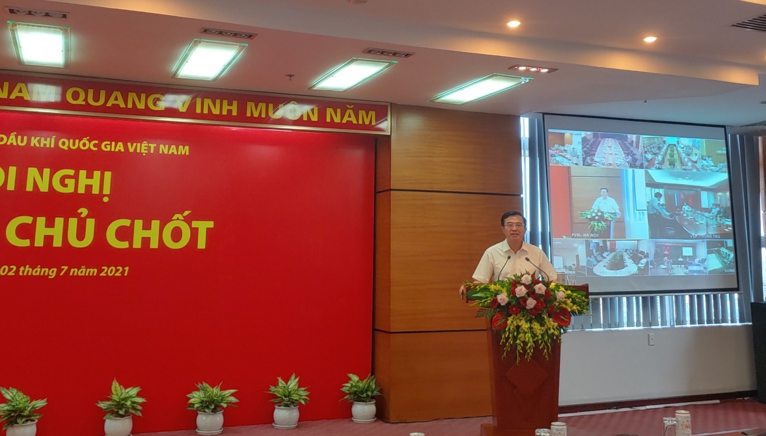 Petrovietnam tổ chức Hội nghị cán bộ chủ chốt