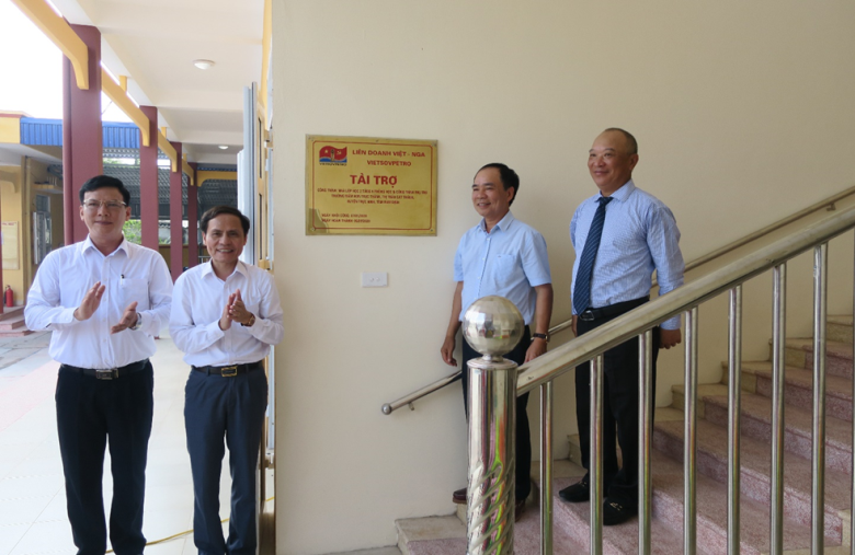 Vietsovpetro khánh thành công trình an sinh xã hội tại Nam Định, Thái Bình
