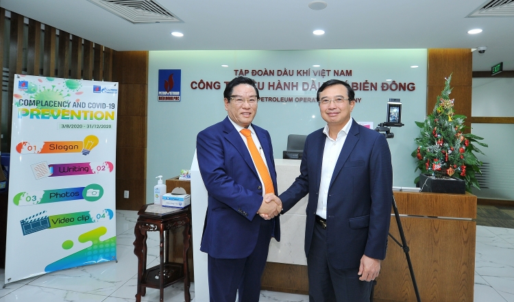 Chủ tịch HĐTV Petrovietnam Hoàng Quốc Vượng: BIENDONG POC là niềm tự hào của Ngành Dầu khí
