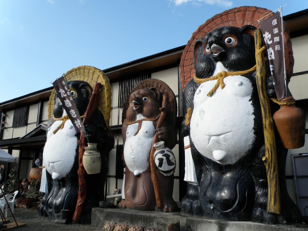 Tượng Shigaraki Tanuki – Danh vật biểu tượng cho sự may mắn ở Nhật Bản