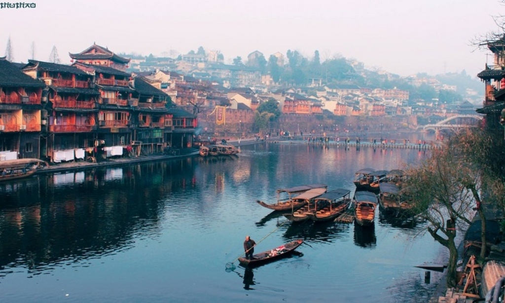 Ngẩn ngơ trước vẻ quyến rũ của Phượng Hoàng cổ trấn