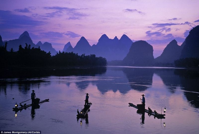 Độc đáo nghệ thuật câu cá trên sông ... bằng chim Độc đáo nghệ thuật câu cá trên sông bằng... chim cốc