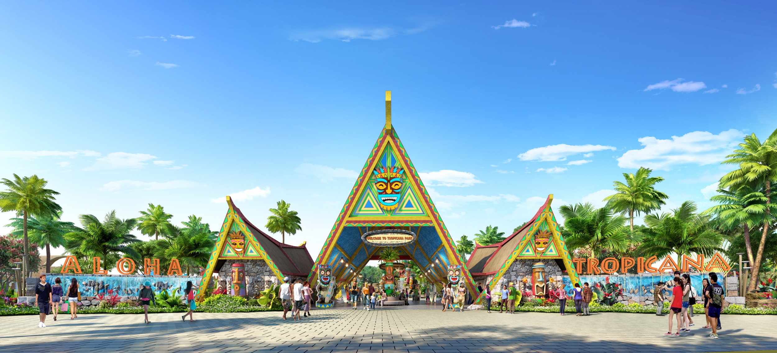 Văn hóa đậm chất duyên hải nhiệt đới của vùng đất Polynesia được tái hiện chân thực và sống động
