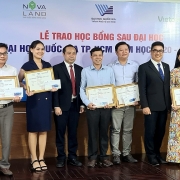 Novaland trao tặng 31 học bổng cho học viên, nghiên cứu sinh ĐHQG TP.HCM