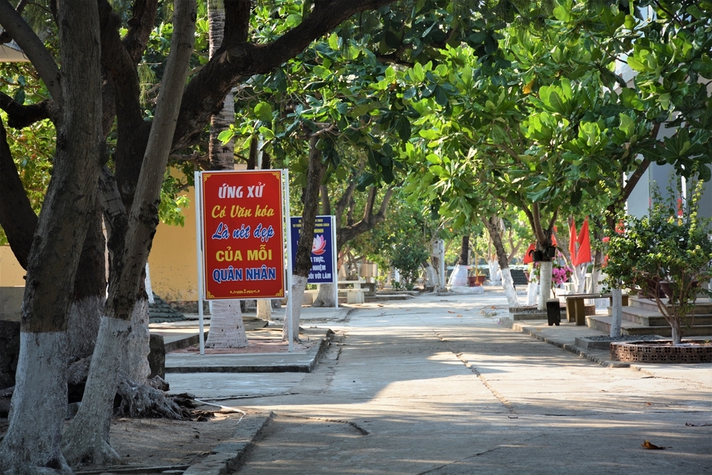 Đảo Sơn Ca xanh, sạch, đẹp. Đảo Sơn Ca xanh, sạch, đẹp.