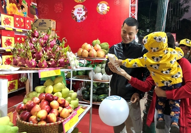 Hà Nội khai mạc Hội chợ hàng hóa, nông sản thực phẩm Tết Hà Nội khai mạc Hội chợ hàng hóa, nông sản thực phẩm Tết