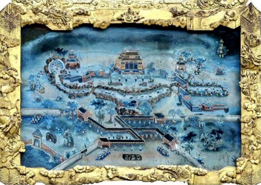 Độc đáo tranh gương