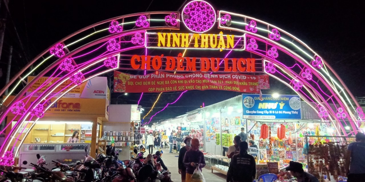 Chợ đêm du lịch Ninh Thuận - Xuân Tân Sửu
