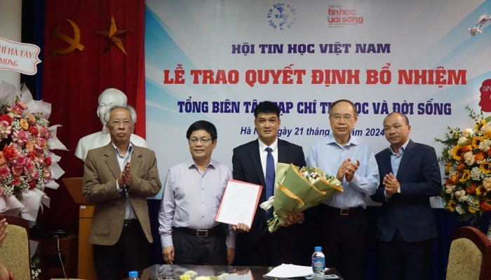 Bổ nhiệm nhà báo Đinh Duy Hợi giữ chức Tổng biên tập Tạp chí Tin học và Đời sống