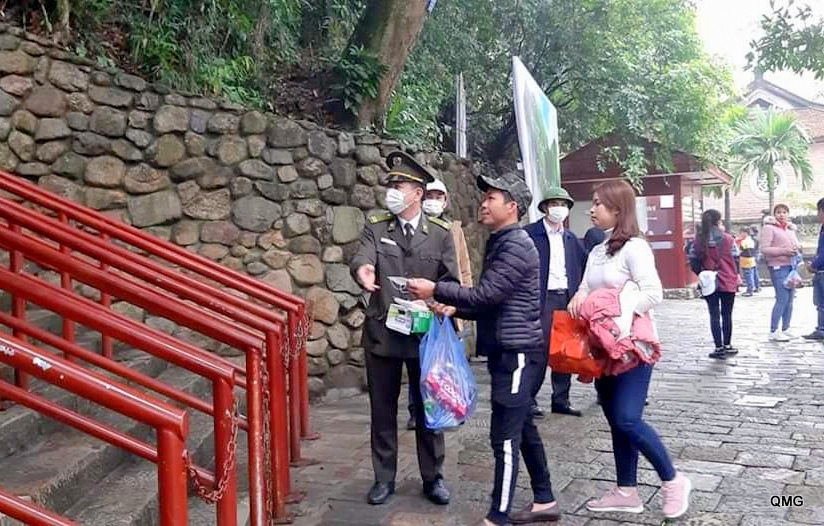 Du khách đến Yên Tử có xu hướng tăng dần Du khách đến Yên Tử có xu hướng tăng dần
