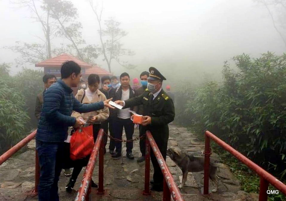 Du khách đến Yên Tử có xu hướng tăng dần Du khách đến Yên Tử có xu hướng tăng dần