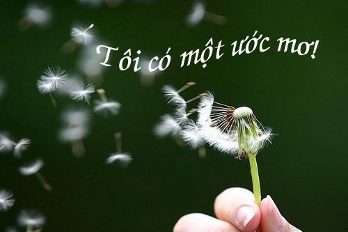 hay song voi uoc mo cua minh