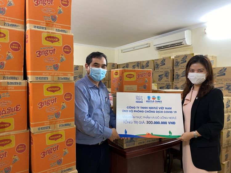 nestle viet nam ho tro san pham dinh duong tri gia 3 ty dong chung suc chong dich covid 19