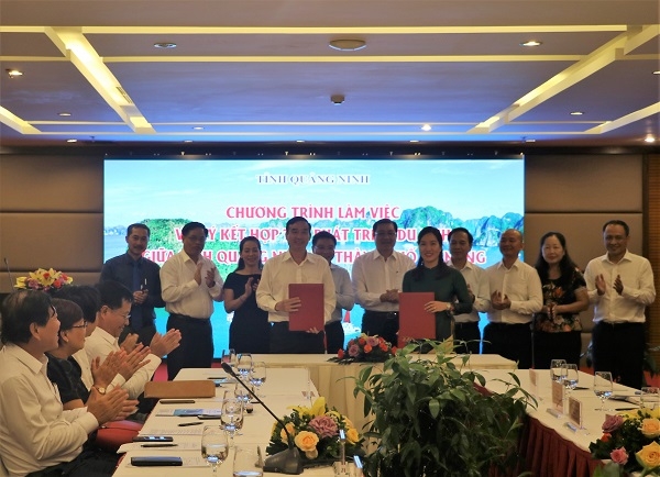 Quảng Ninh- Đà Nẵng ký kết biên bản hợp tác phát triển du lịch quang ninh da nang ky ket bien ban hop tac phat trien du lich