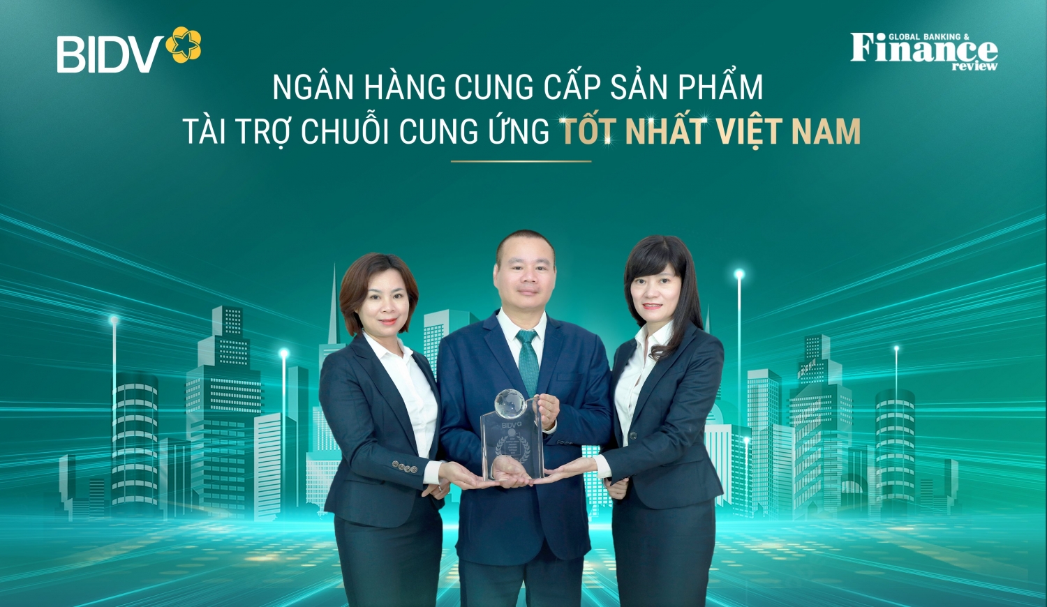 BIDV nhận 02 giải thưởng quốc tế của Tạp chí GBAF