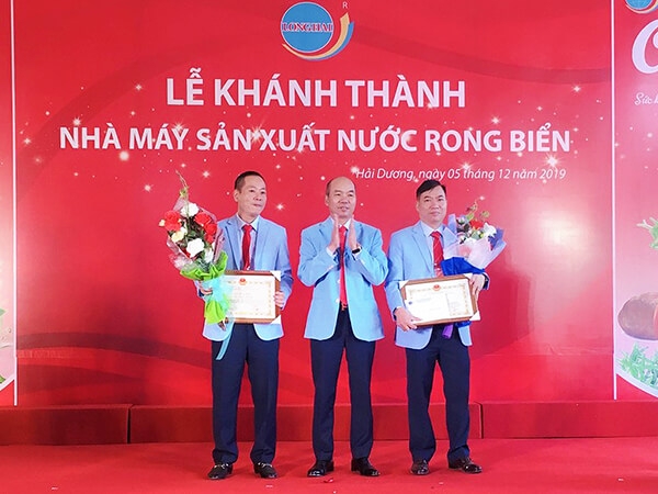 Long Hải tiên phong trong ngành sản xuất thạch rau câu và đồ uống có nguyên liệu chính từ cây rong sụn