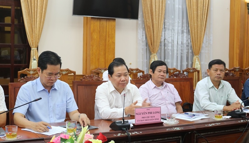 Lãnh đạo UBND tỉnh tiếp và làm việc với các nhà đầu tư Hàn Quốc