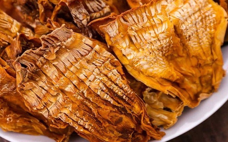 Măng khô gọi Tết Rằm tháng 7