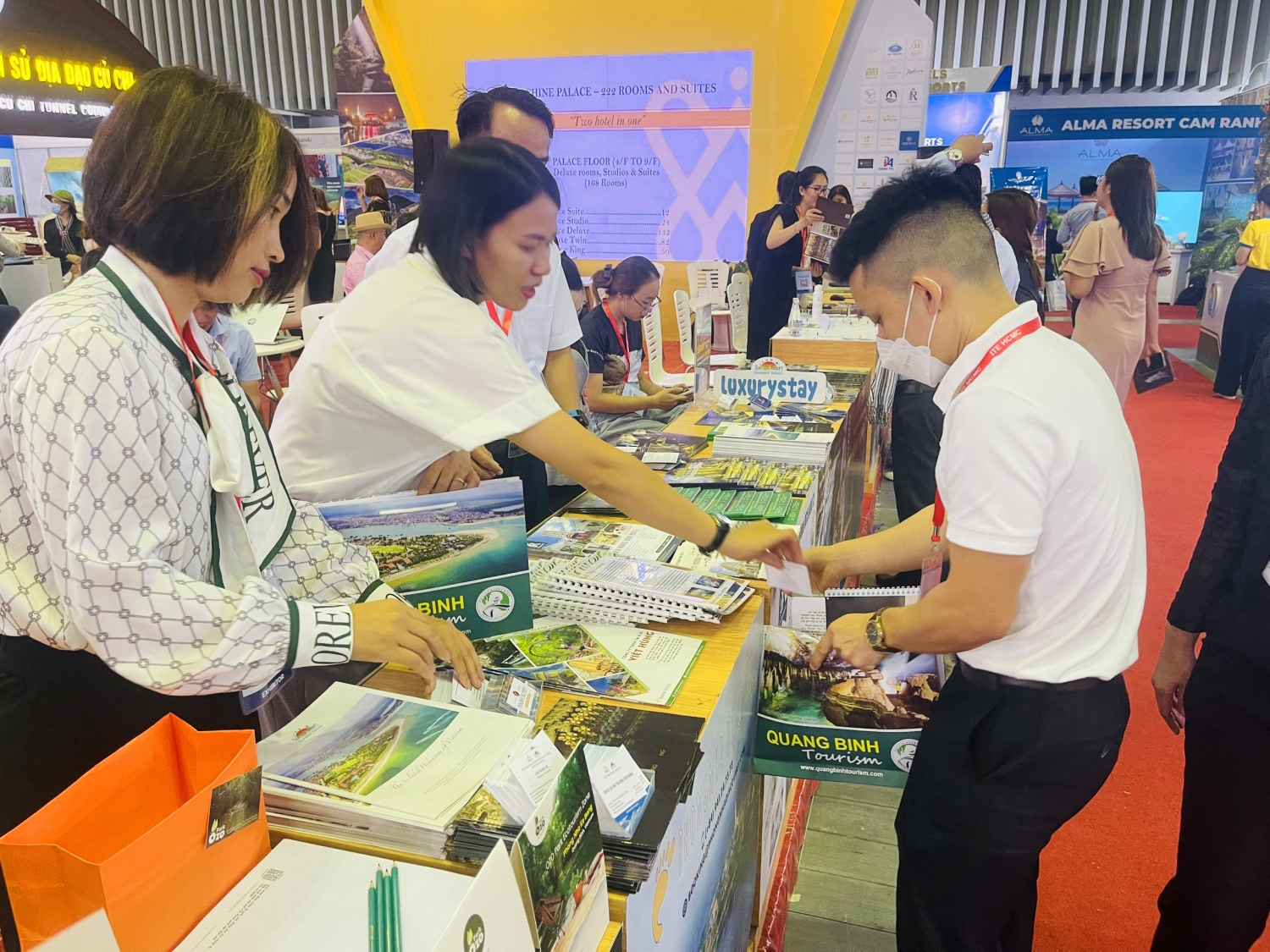 Du lịch Quảng Bình tích cực quảng bá tại Hội chợ Du lịch quốc tế ITE TP HCM 2022