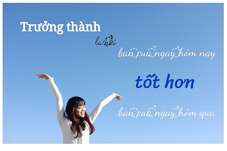 Viết nên những dòng kí ức cho ngày mai, để có niềm tự hào về mình của ngày hôm qua hay song de tu hao ve minh cua ngay hom qua