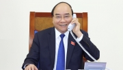 Thủ tướng Nguyễn Xuân Phúc điện đàm với Thủ tướng Thái Lan Pra-Dút Chan-Ô- Cha