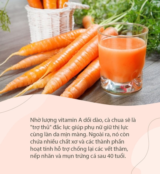 5 món ăn duy trì tích cực giúp chị em sau 40 tuổi ngăn ngừa lão hóa